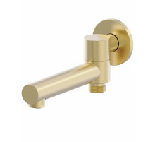 Носик с дивертором WONZON & WOGHAND, Брашированное золото (WW-88SZ10-BG)