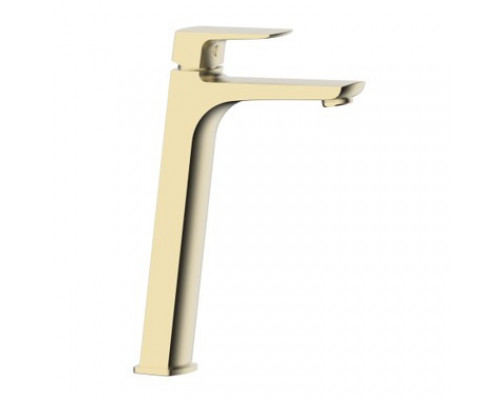 Смеситель для раковины высокий WONZON & WOGHAND FORZA, Брашированное золото (WW-239031-BG)