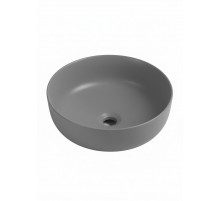 Накладная раковина круглая WONZON & WOGHAND ERIE, серый матовый (WW-RN4076-MG)