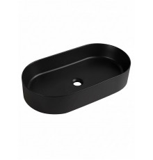 Накладная раковина овальная WONZON & WOGHAND ONTARIO, черный матовый (WW-RN41363-MB)