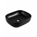 Накладная раковина прямоугольная WONZON & WOGHAND TAHOE, черный матовый (WW-RN41286-MB)