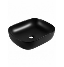 Накладная раковина прямоугольная WONZON & WOGHAND TAHOE, черный матовый (WW-RN41286-MB)