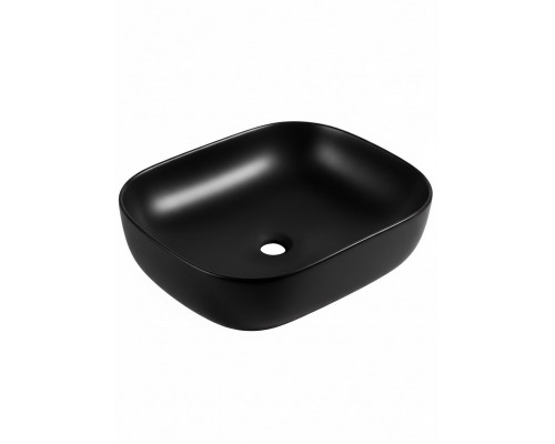 Накладная раковина прямоугольная WONZON & WOGHAND TAHOE, черный матовый (WW-RN41286-MB)
