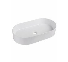 Накладная раковина овальная WONZON & WOGHAND ONTARIO, белый глянцевый (WW-RN41363-GW)