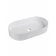 Накладная раковина овальная WONZON & WOGHAND ONTARIO, белый глянцевый (WW-RN41363-GW)