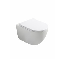 Унитаз подвесной безободковый WONZON & WOGHAND NILE, белый глянцевый (WW-UP2210-GW)