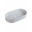 Накладная раковина овальная WONZON & WOGHAND ONTARIO, белый матовый (WW-RN41363-MW)