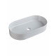 Накладная раковина овальная WONZON & WOGHAND ONTARIO, белый матовый (WW-RN41363-MW)