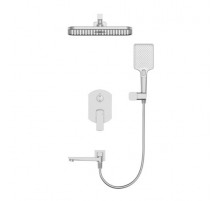 Душевая система встраиваемая WONZON & WOGHAND FORZA, Брашированный никель (WW-939031-BN)