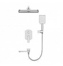Душевая система встраиваемая WONZON & WOGHAND FORZA, Брашированный никель (WW-939031-BN)