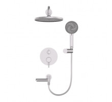 Душевая система встраиваемая WONZON & WOGHAND SOLO, Брашированный никель (WW-939032-BN)