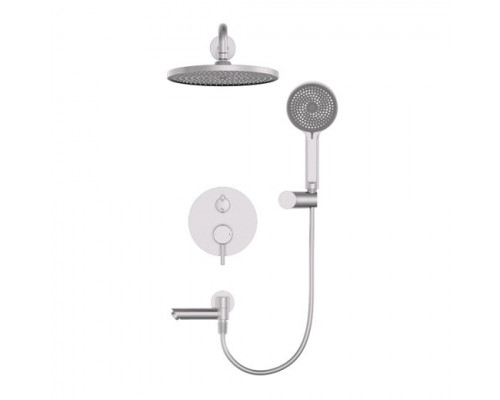 Душевая система встраиваемая WONZON & WOGHAND SOLO, Брашированный никель (WW-939032-BN)
