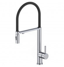 Смеситель для кухни с гибким изливом и подключением фильтра WONZON & WOGHAND, Хром (WW-458028-CR)