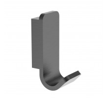 Крючок для ванной WONZON & WOGHAND LOTTE, Темный графит (WW-8315-BGM)