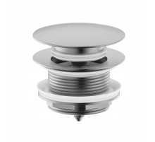 Донный клапан для ванны WONZON & WOGHAND, Брашированный никель (WW-SS105-BN)