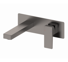 Смеситель для раковины встраиваемый WONZON & WOGHAND CUBE 2.0, Темный графит (WW-88869068-BGM)