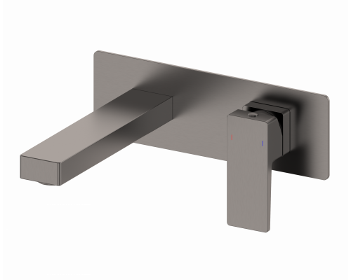 Смеситель для раковины встраиваемый WONZON & WOGHAND CUBE 2.0, Темный графит (WW-88869068-BGM)