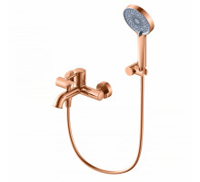 Смеситель для ванны с душем WONZON & WOGHAND TOR, Розовое золото (WW-88037073-RG)