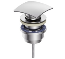 Донный клапан для раковины WONZON & WOGHAND, Брашированный никель (WW-88SS13-BN)