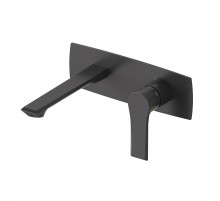 Смеситель для раковины встраиваемый WONZON & WOGHAND BRILLIANT, Черный матовый (WW-88869079-MB)