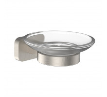 Мыльница с держателем WONZON & WOGHAND GRAFFITY, Брашированный никель (WW-9322-BN)