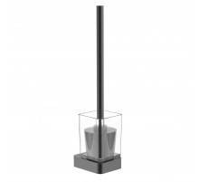 Туалетный ершик в комплекте WONZON & WOGHAND LOTTE, Темный графит (WW-8329-BGM)