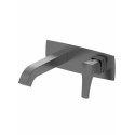 Смеситель для раковины встраиваемый WONZON & WOGHAND FLEX, Темный графит (WW-88869072-BGM)