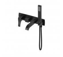 Смеситель для ванны встраиваемый WONZON & WOGHAND FLEX, Черный матовый (WW-88889072-MB)