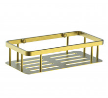 Полка для ванной WONZON & WOGHAND, Брашированное золото (WW-4131-BG)