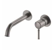 Смеситель для раковины встраиваемый WONZON & WOGHAND TOR, Темный графит (WW-88869073-BGM)