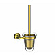 Туалетный ершик в комплекте WONZON & WOGHAND SIMPLE, Брашированное золото (WW-6529-BG)