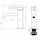 Смеситель для раковины WONZON & WOGHAND STICK, Брашированный никель (WW-88139017-BN)