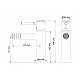 Смеситель для биде WONZON & WOGHAND TOR, Розовое золото (WW-88016073-RG)
