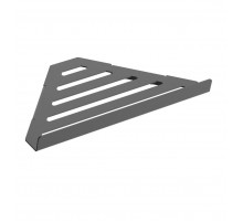 Полка для ванной угловая WONZON & WOGHAND, Темный графит (WW-6132-BGM)