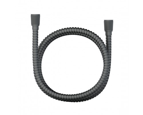 Шланг для душа в металлической оплётке 1800 мм WONZON & WOGHAND, Темный графит (WW-88RG02-1800-BGM)