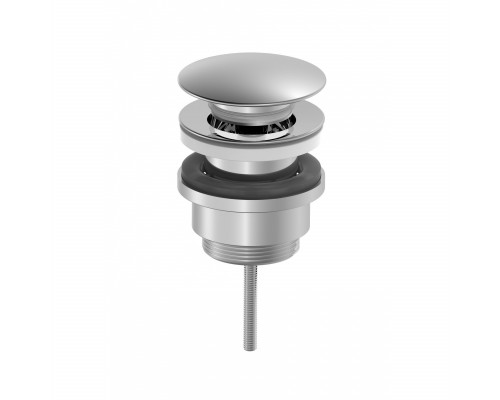 Донный клапан для раковины WONZON & WOGHAND, Брашированный никель (WW-88SS07-BN)