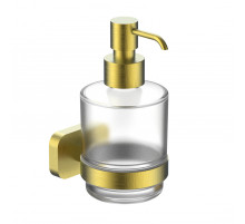 Дозатор мыла WONZON & WOGHAND GRAFFITY, Брашированное золото (WW-9333-BG)