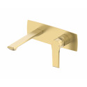 Смеситель для раковины встраиваемый WONZON & WOGHAND BRILLIANT, Брашированное золото (WW-88869079-BG)