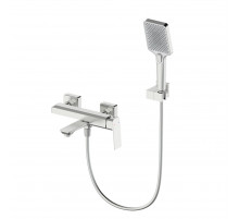 Смеситель для ванны с душем WONZON & WOGHAND DIAMOND, Брашированный никель (WW-88639011-BN)