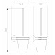 Туалетный ершик в комплекте WONZON & WOGHAND SIMPLE, Брашированное золото (WW-6529-BG)