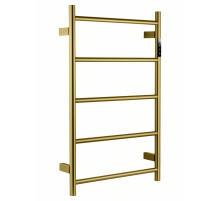 Полотенцесушитель электрический WONZON & WOGHAND BONN, Брашированное золото (WW-AL405-BG)