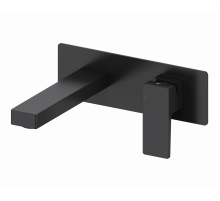 Смеситель для раковины встраиваемый WONZON & WOGHAND CUBE 2.0, Черный матовый (WW-88869068-MB)