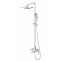 Душевая система WONZON & WOGHAND DIAMOND, Брашированный никель (WW-88739011-BN)