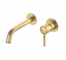 Смеситель для раковины встраиваемый WONZON & WOGHAND TOR, Брашированное золото (WW-88869073-BG)