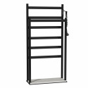 Полотенцесушитель электрический напольный WONZON & WOGHAND, Черный матовый (WW-A407-MB) Полотенцесушитель электрический напольный WONZON & WOGHAND, Черный матовый (WW-A407-MB)