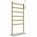 Полотенцесушитель электрический напольный WONZON & WOGHAND, Брашированное золото (WW-A406-BG) Полотенцесушитель электрический напольный WONZON & WOGHAND, Брашированное золото (WW-A406-BG)