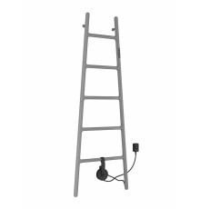 Полотенцесушитель-лесенка напольный WONZON & WOGHAND ROTENBURG, серый глянцевый (WW-PR207-CGG)