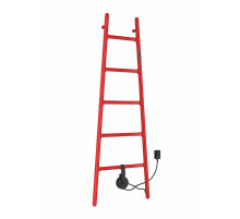 Полотенцесушитель-лесенка напольный WONZON & WOGHAND ROTENBURG, красный глянцевый (WW-PR207-CGR)