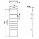 Полотенцесушитель электрический WONZON & WOGHAND, Темный графит (WW-A205-GM)