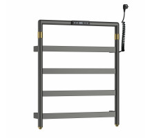 Полотенцесушитель электрический WONZON & WOGHAND, Темный графит (WW-A6014-GM)